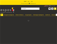 Tablet Screenshot of espas.de